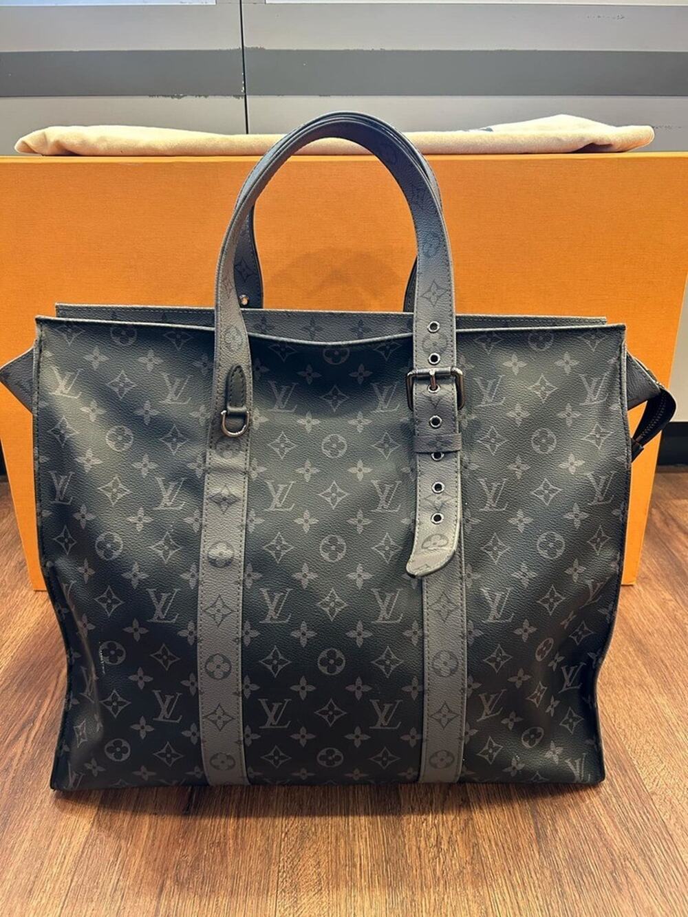 Louis Vuitton Monogram Eclipse New Cabas Tote GM 338476
